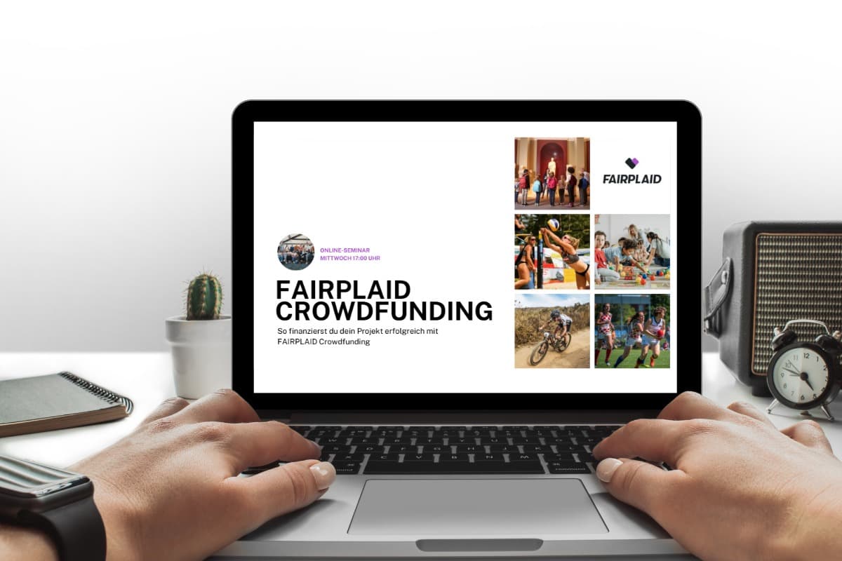 FAIRPLAID Crowdfunding Online-Seminar Aufzeichnung